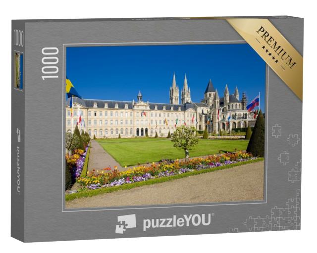 Puzzle de 1000 pièces « Église de Saint Étienne, L'Abbaye Aux Hommes, Caen, Normandie, France »