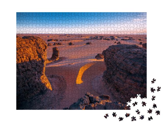 Puzzle de 1000 pièces « Désert du Sahara, Algérie »