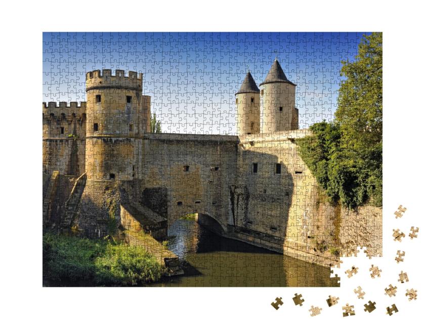 Puzzle de 1000 pièces « Ancienne Porte des Allemands à Metz, Moselle, Lorraine, France, Europe »