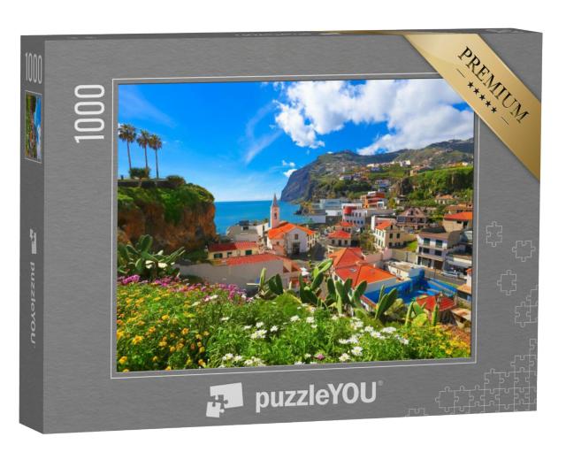 Puzzle de 1000 pièces « Camara de Lobos sur l'île Madeira, Portugal »