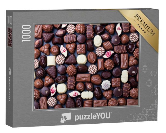 Puzzle de 1000 pièces « Assortiment de chocolats fins »
