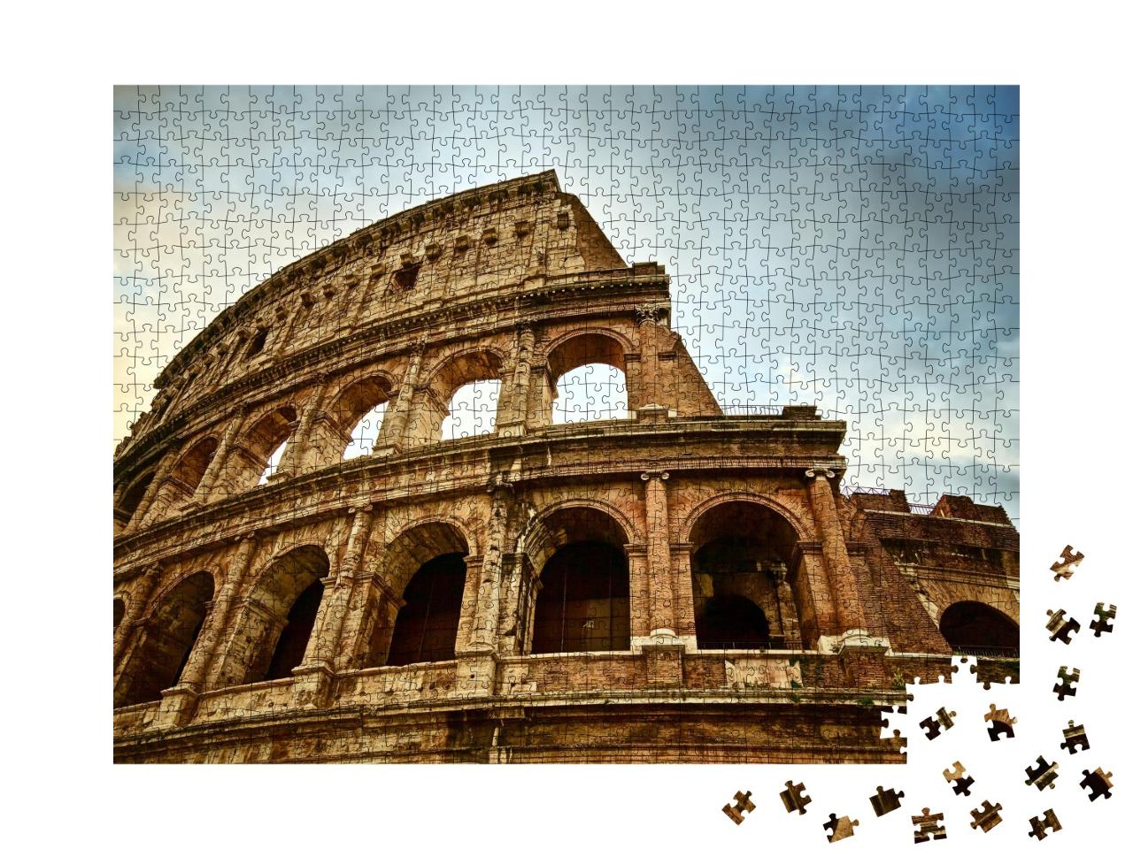 Puzzle de 1000 pièces « Colisée, Rome, Italie »
