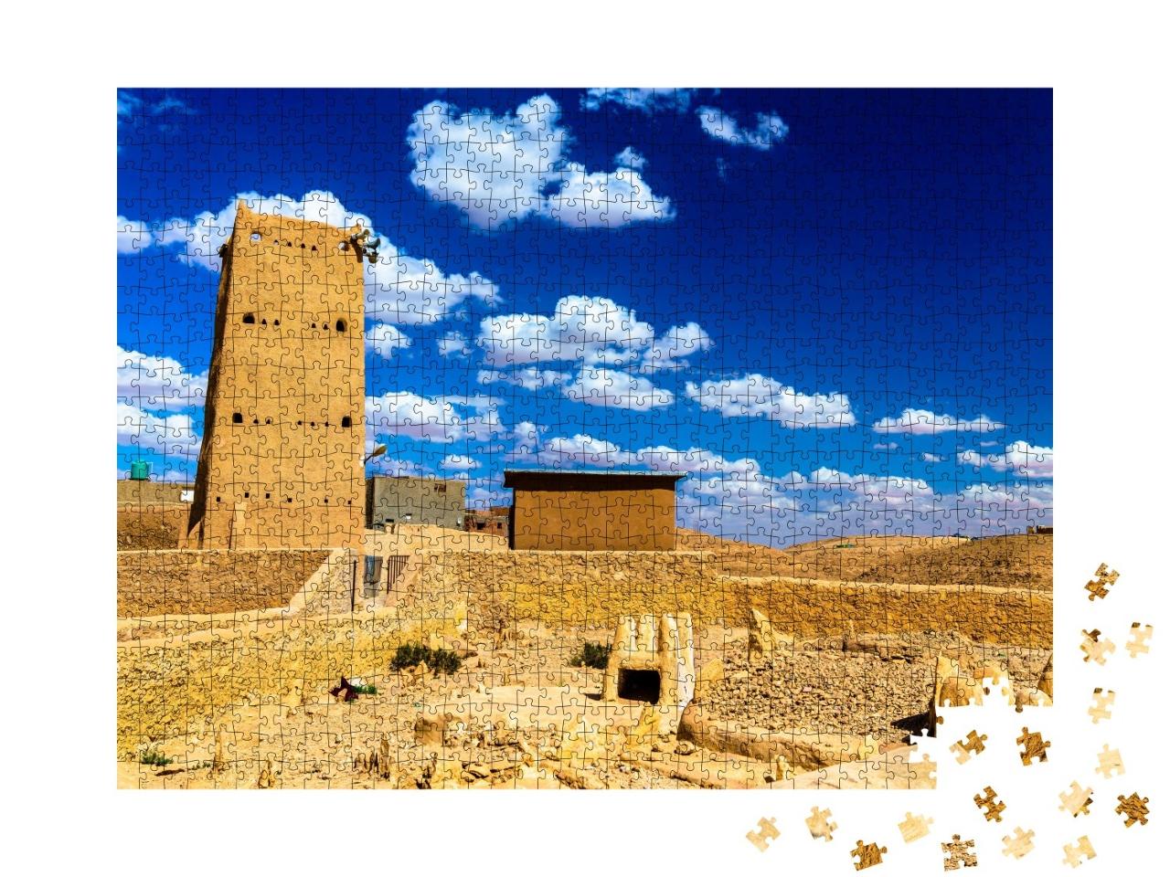 Puzzle de 1000 pièces « Borj Cheikh el Hadj à Beni Isguen, ville d'Algérie »