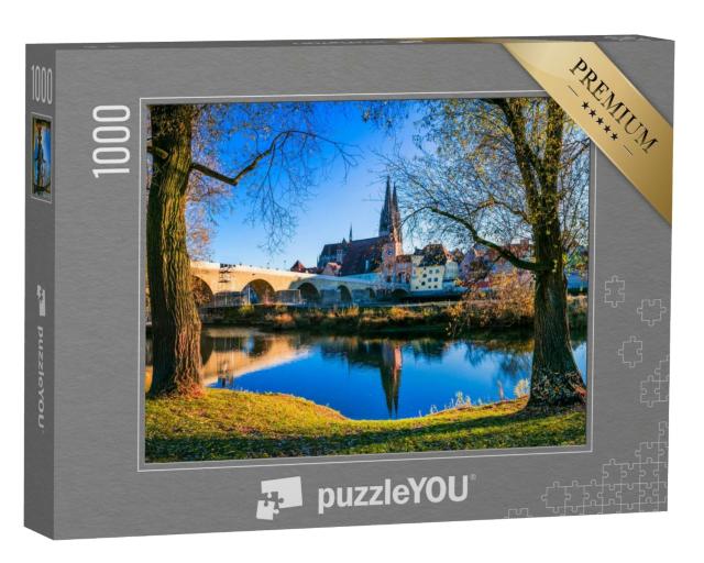 Puzzle de 1000 pièces « Regensburg an der Donau, Bavière, Allemagne »