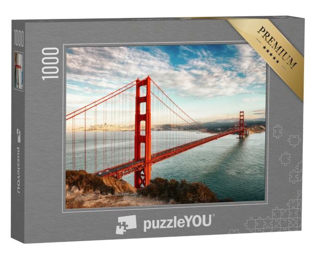 Puzzle de 1000 pièces « Pont du Golden Gate, San Francisco, États-Unis »