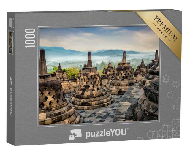Puzzle de 1000 pièces « Temple bouddhiste, Java centre, Indonésie »