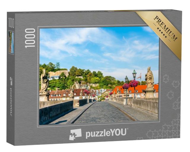 Puzzle de 1000 pièces « Vieux pont sur le Main à Würzburg, Bavière »