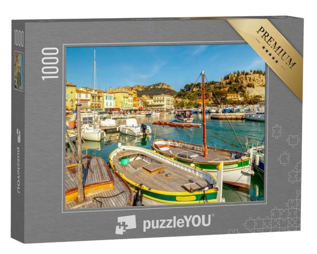Puzzle de 1000 pièces « Port de pêche de Cassis, sud de la France »