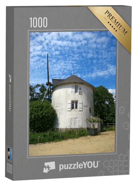 Puzzle de 1000 pièces « Vieux moulin à vent à Lorient, Bretagne, France »