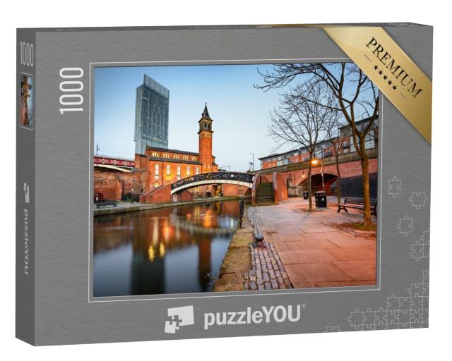 Puzzle de 1000 pièces « Zone de la Manche à Manchester , Nord-Ouest de l'Angleterre »