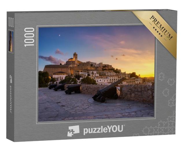 Puzzle de 1000 pièces « Dalt Vila à Ibiza, Baléares, Espagne »
