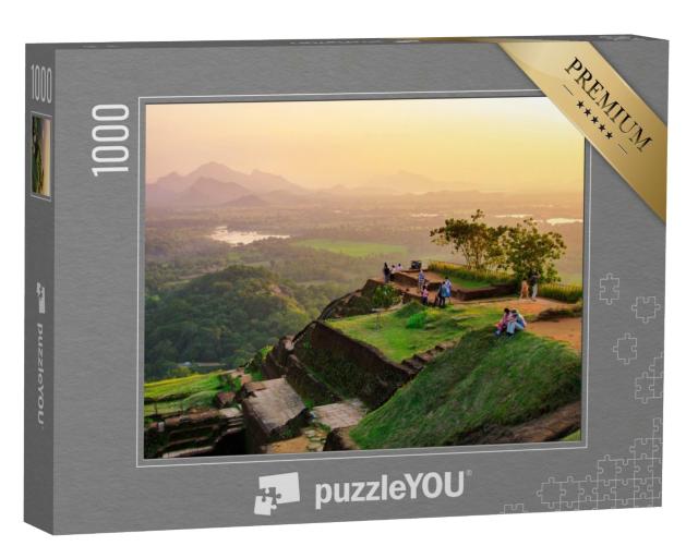 Puzzle de 1000 pièces « Impressionnant rocher de Sigiriya, Sri Lanka »