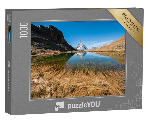 Puzzle de 1000 pièces « Reflet du Cervin, Alpes suisses »
