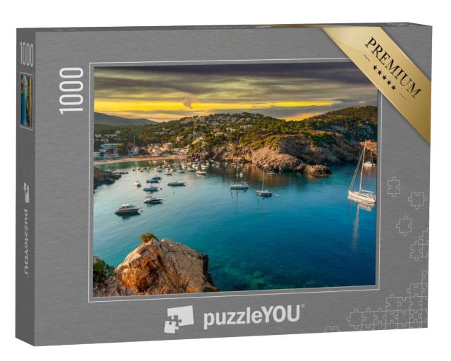 Puzzle de 1000 pièces « Cala Vadella de Sant Josep, Ibiza, Espagne »
