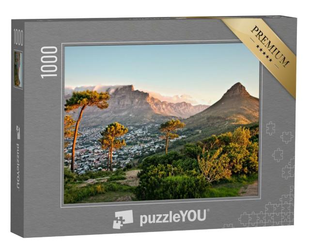 Puzzle de 1000 pièces « Signal Hill à Cape Town, Afrique du Sud »