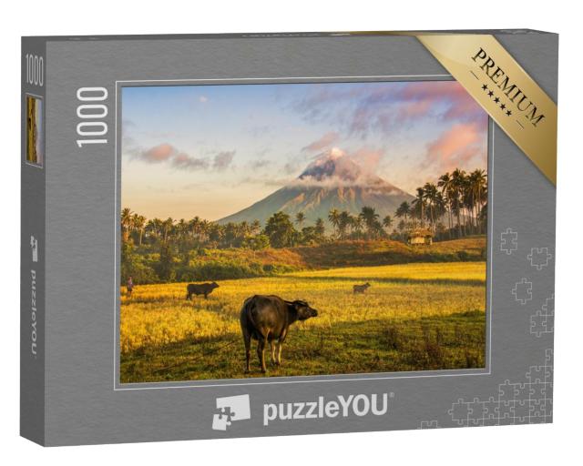 Puzzle de 1000 pièces « Volcan Mayon, Philippines »