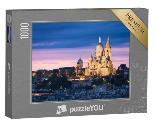 Puzzle de 1000 pièces « Basilika Sacre Cœur, Montmartre, Paris »