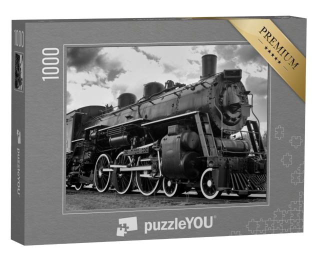 Puzzle de 1000 pièces « Ancienne locomotive à vapeur »