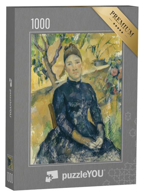 Puzzle de 1000 pièces « Paul Cézanne - Madame Cézanne au conservatoire »