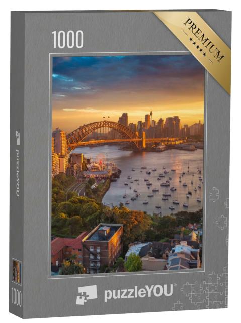 Puzzle de 1000 pièces « Le Harbour Bridge à Sydney, Australie »