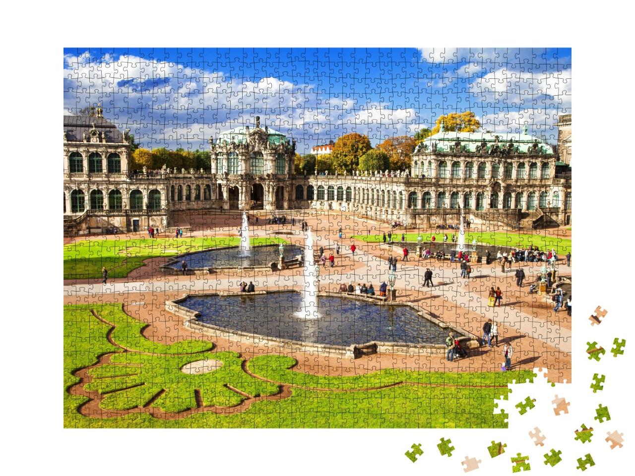 Puzzle de 1000 pièces « Le musée Zwinger à Dresde »