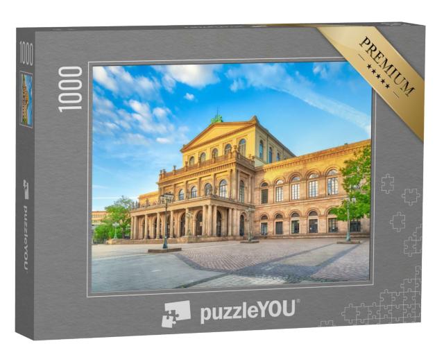 Puzzle de 1000 pièces « Opéra d'État de Hanovre, Basse-Saxe, Allemagne »