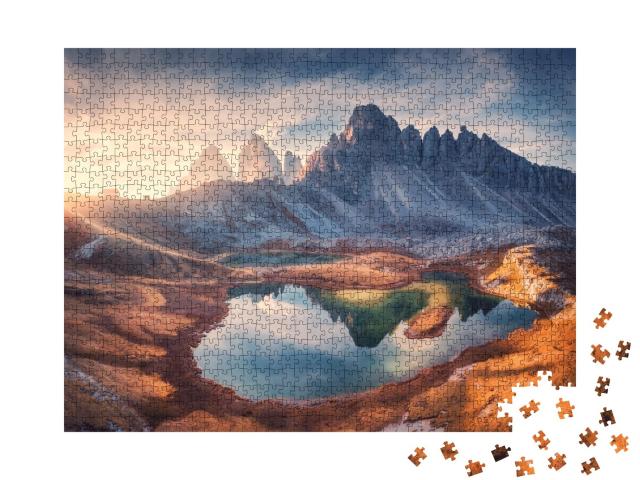 Puzzle de 1000 pièces « Dolomites sauvages, Italie »