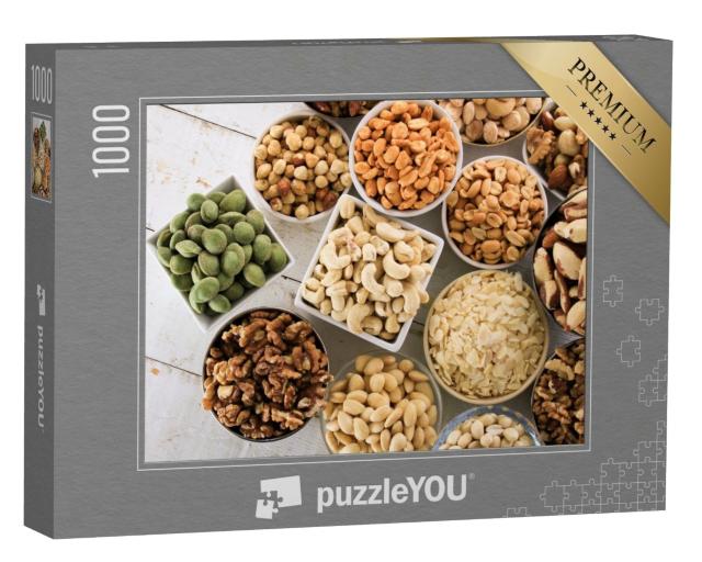 Puzzle de 1000 pièces « Sélection de noix »