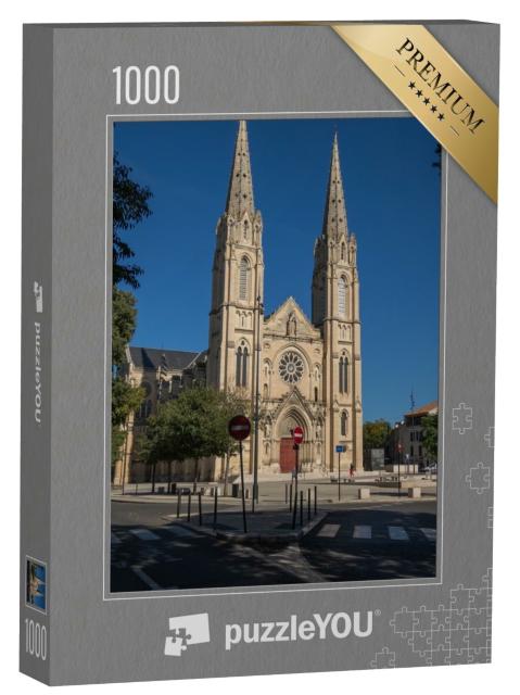 Puzzle de 1000 pièces « Église Saint-Baudile à Nîmes (Gard, France) »