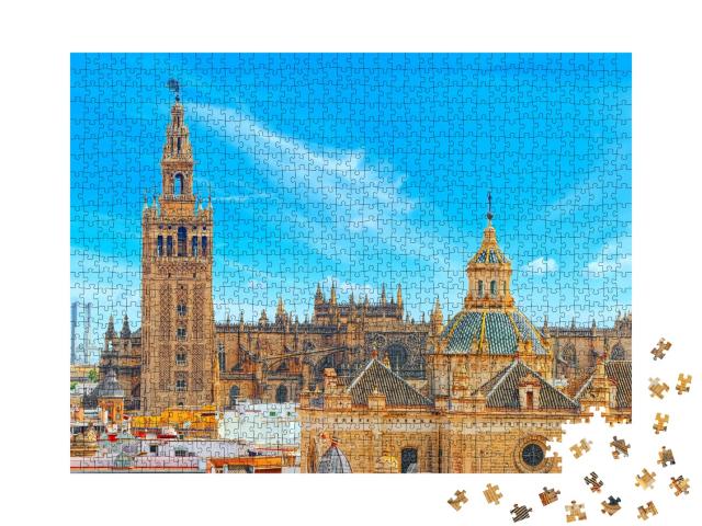 Puzzle de 1000 pièces « La cathédrale de Séville, Espagne »