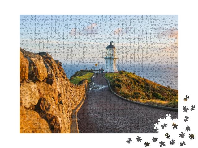 Puzzle de 1000 pièces « Cape Reinga, point le plus au nord-ouest de la péninsule d'Aupouri, Nouvelle-Zélande »