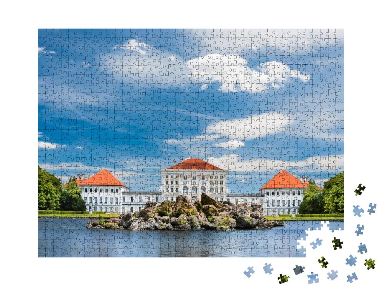 Puzzle de 1000 pièces « Parc du château de Nymphenburg, Munich, Allemagne »