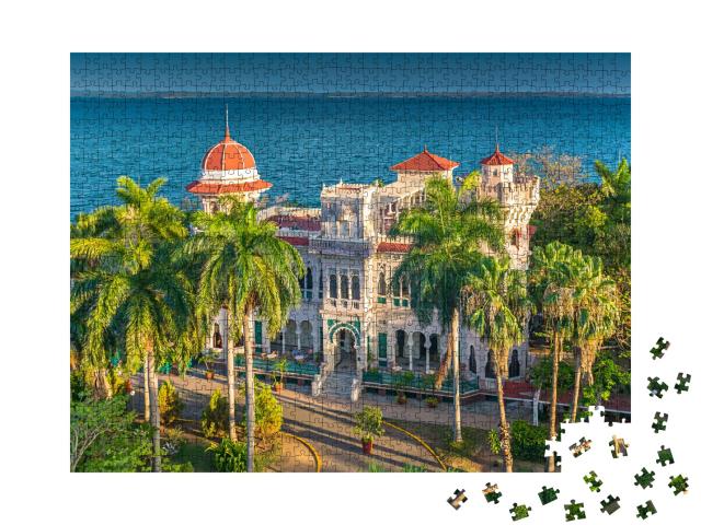 Puzzle de 1000 pièces « Palacio de Valle, Cienfuegos, Cuba »