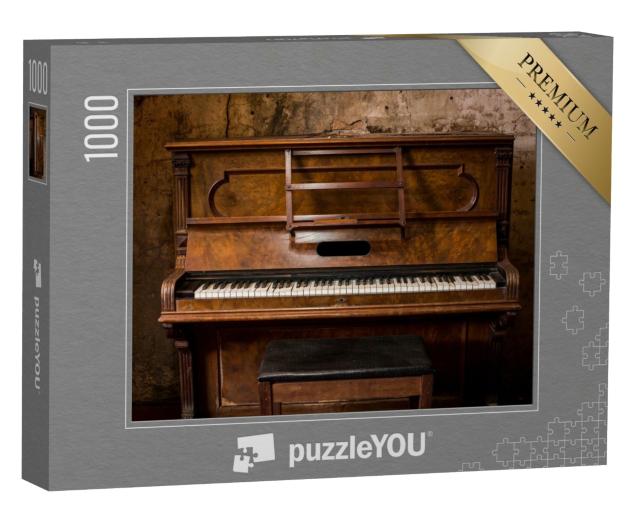 Puzzle de 1000 pièces « Magnifique piano ancien »