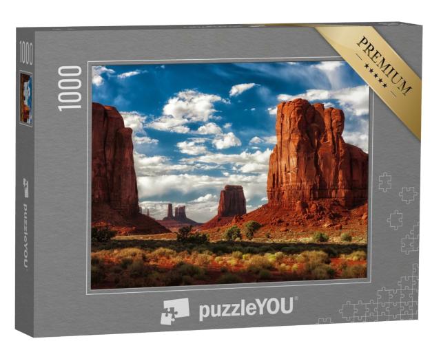 Puzzle de 1000 pièces « Monument Valley, Utah et Arizona, États-Unis »