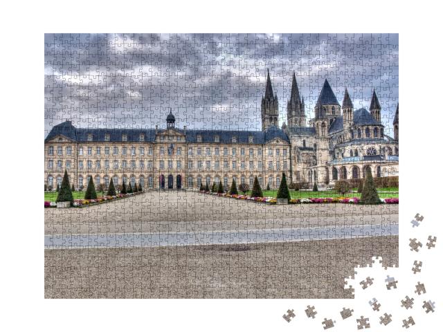 Puzzle de 1000 pièces « FranceCaen-Hôtel de ville »