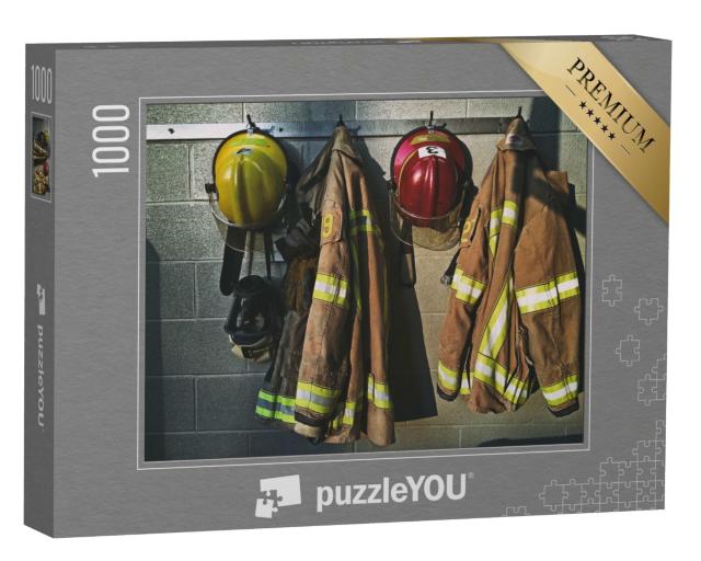 Puzzle de 1000 pièces « Équipement pour pompiers »