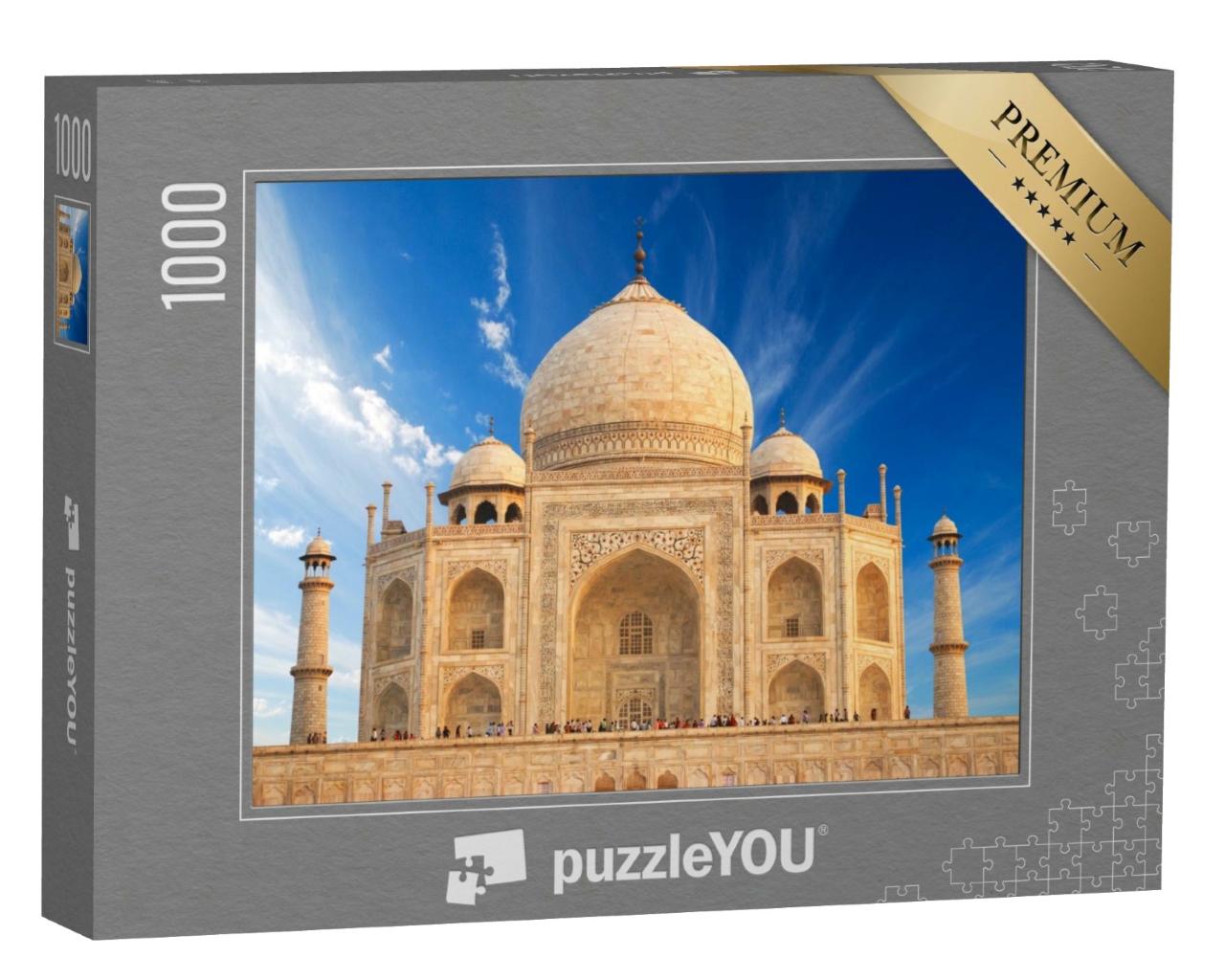 Puzzle de 1000 pièces « Taj Mahal en Inde »
