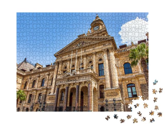 Puzzle de 1000 pièces « Hôtel de ville du Cap, Afrique du Sud »