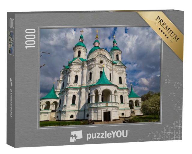 Puzzle de 1000 pièces « Cathédrale de la Nativité de la Sainte Vierge, Kozelets, Ukraine »