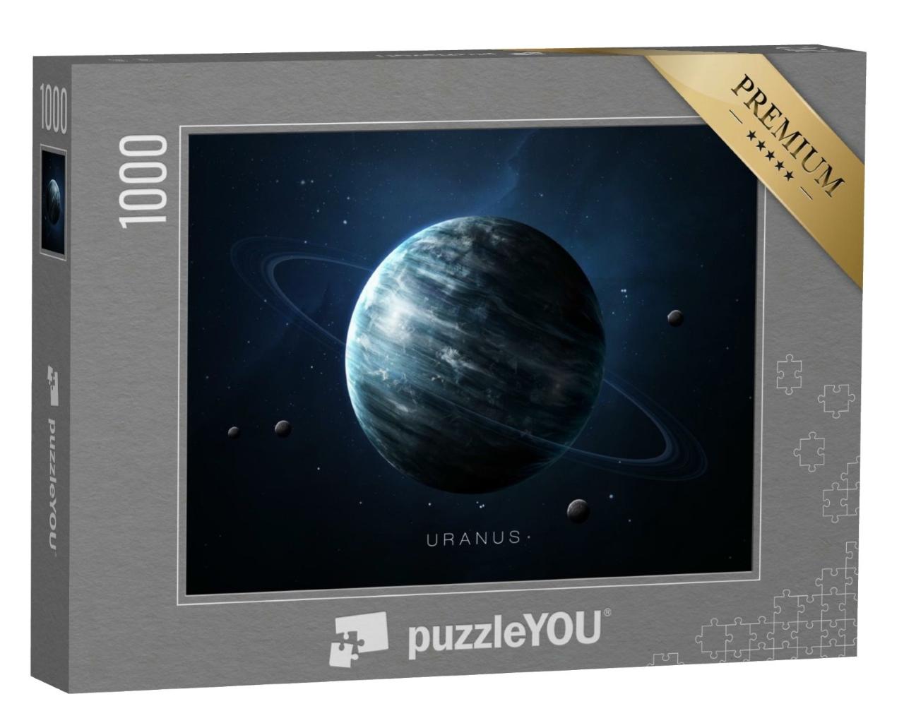 Puzzle de 1000 pièces « Uranus avec anneau »