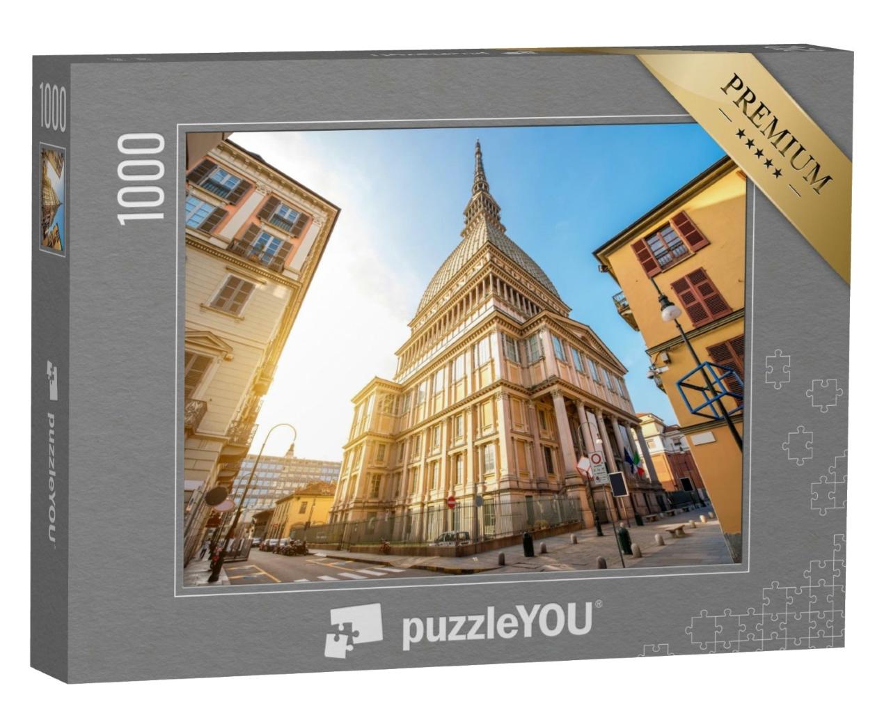 Puzzle de 1000 pièces « Le musée Mole Antonelliana, symbole de Turin »