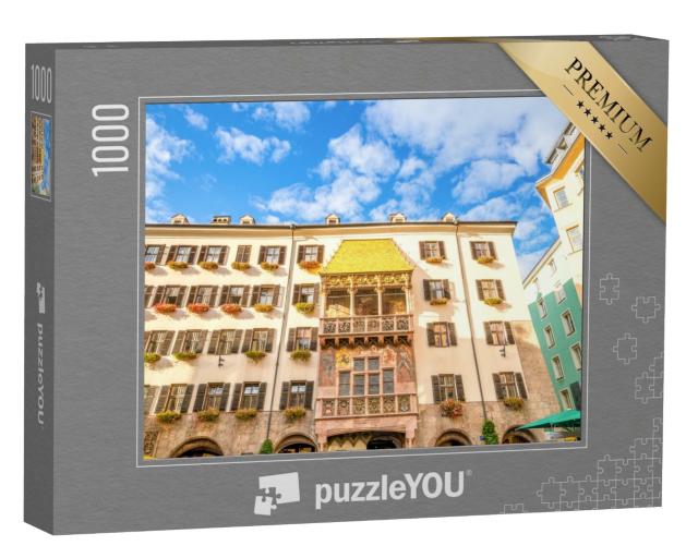 Puzzle de 1000 pièces « Toit doré, Innsbruck »
