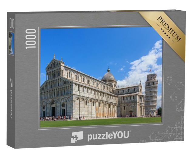 Puzzle de 1000 pièces « Santa Maria Assunta et la tour penchée de Pise »