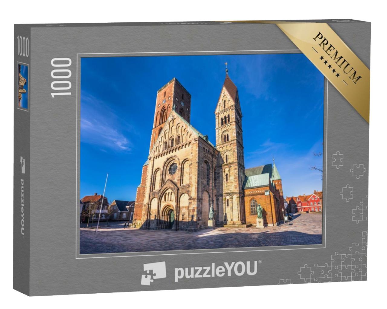 Puzzle de 1000 pièces « Cathédrale de Ribe au Danemark »