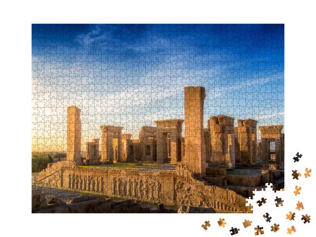 Puzzle de 1000 pièces « La ville historique de Persépolis, à 60 km de Shiraz en Iran »