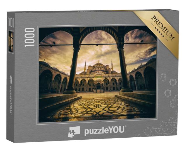 Puzzle de 1000 pièces « La mosquée du Sultan Ahmed, Istanbul »