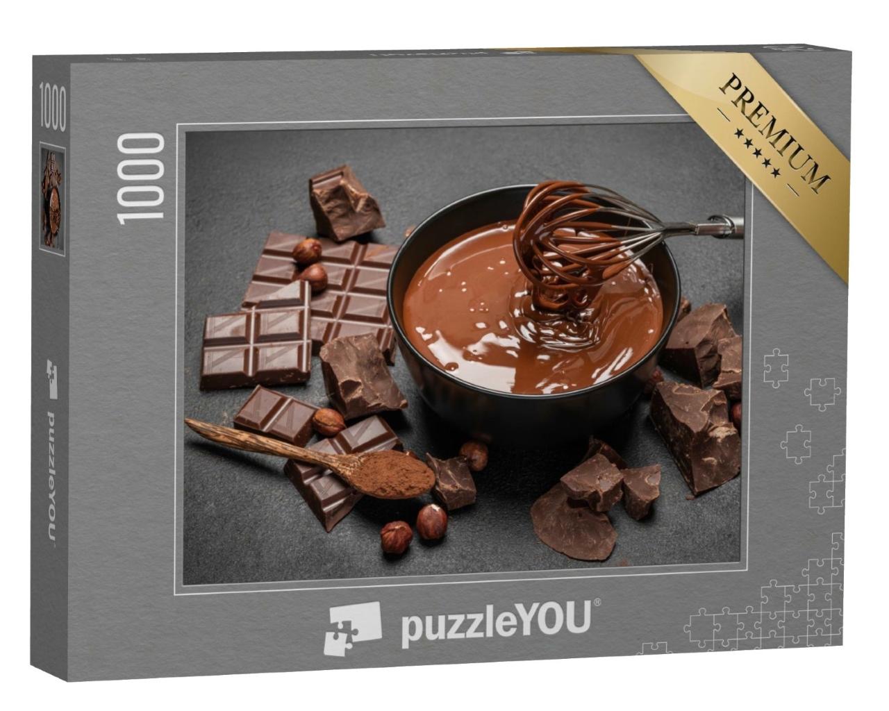 Puzzle de 1000 pièces « Chocolat fondu »