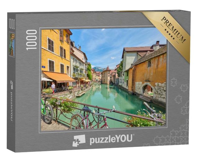 Puzzle de 1000 pièces « La ville médiévale d'Annecy »
