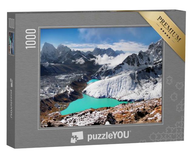 Puzzle de 1000 pièces « Lac glaciaire dans l'Himalaya, Népal »